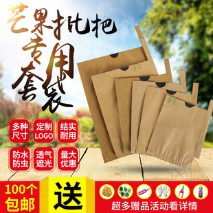 枇杷专用套袋枇杷袋子芒果套袋芒果袋子果袋水果套袋果袋子防虫鸟