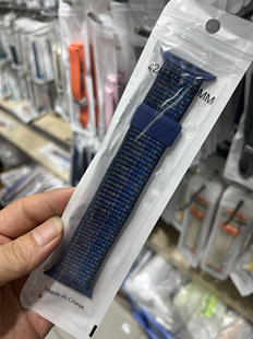 粗腕加长回环表带适用Apple Watch10胖子手表磁吸s6789SE华强北s9