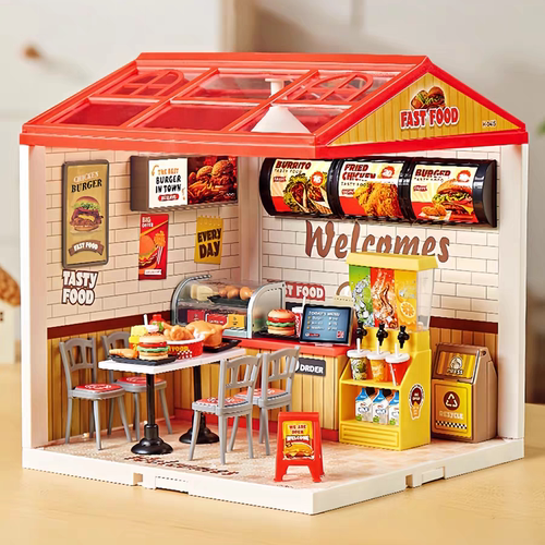 超级世界diy小屋微缩场景