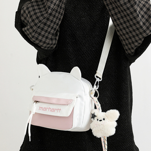 儿童挎包女童可爱春游包包2026新款小学生女孩洋气背包斜挎小包女