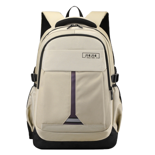 减压护脊书包男生初中生2025新款大容量高中大学生背包男款双肩包