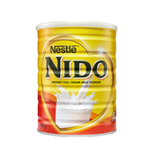 现货买10 包邮 英国Nestle雀巢Nido全脂高钙成人奶粉学生中老年