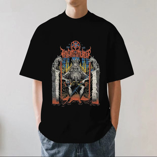 Murder乐队金属摇滚重磅280g纯棉短袖 T恤宽松 Art 澳洲死核Thy