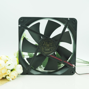 D14SH 2线 0.7A 机箱电源风扇 全新悦伦 14025 14CM超静音风扇