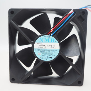 05W B49 0.16A NMB 变频器静音散热风扇 24V 3610ML 9CM 原装 9025