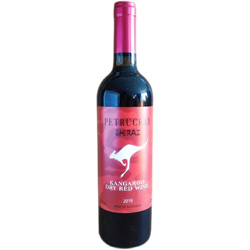 2019澳洲进口飞奔袋鼠干红葡萄酒750ml 16.2度 澳大利亚袋鼠干红