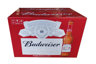 275ml百威啤酒 夜场百威小瓶啤酒 275ml*24玻璃瓶一箱价 市场新货