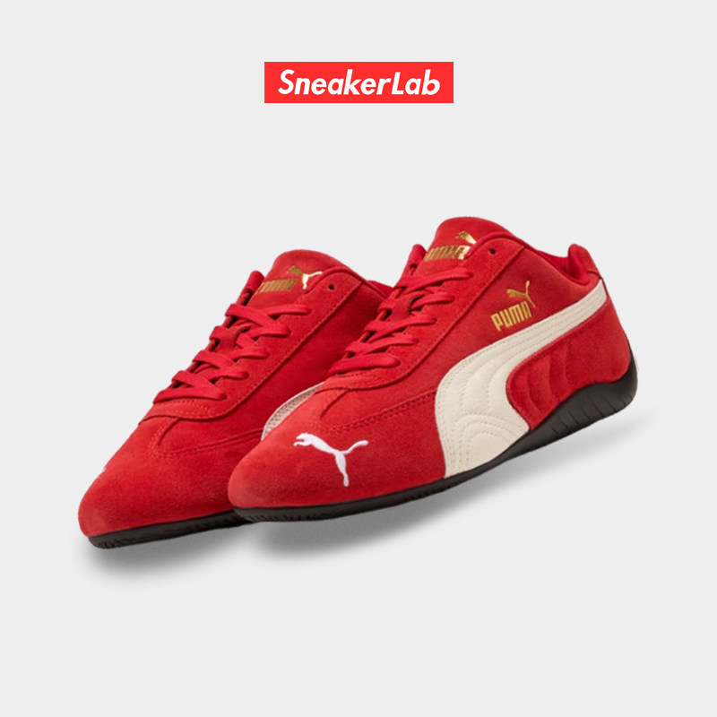 彪马PUMA Speedcat OG/Premium 低帮翻毛皮赛车休闲鞋406329-31