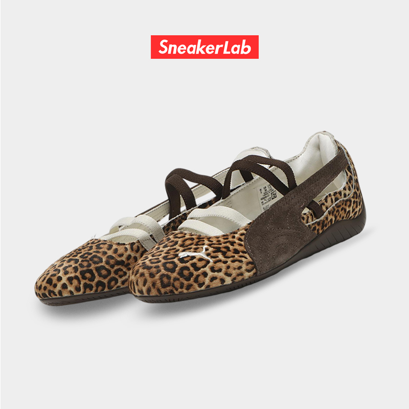 PUMA Speedcat 舒适百搭休闲薄底芭蕾舞鞋平底一脚蹬403587-01