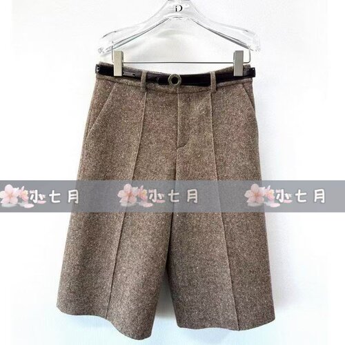 发ID女装国内代购专柜正品67230007原1299【小七月】2026冬  短裤