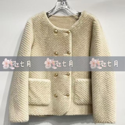 速发 id女装国内代购专柜正品57221055原1699【小七月】25冬 外套