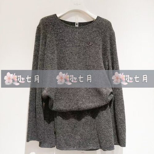 发ID女装国内代购专柜正品67217018原1199【小七月】2026冬针织衫