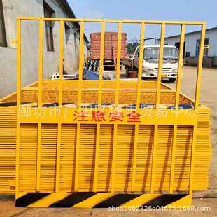 电梯井防护门井口洞口防护栏施工电梯防护门人货梯升降机安全门