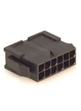 现货Molex/0430201200连接器胶壳12P 3MM DUAL PNL MNT原装正品