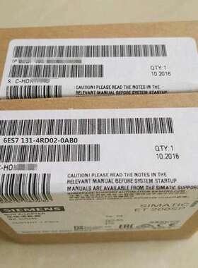 正品 6ES7131-4RD02-0AB0 ET200 电子模块 6ES 7131-4RDOO-OABO