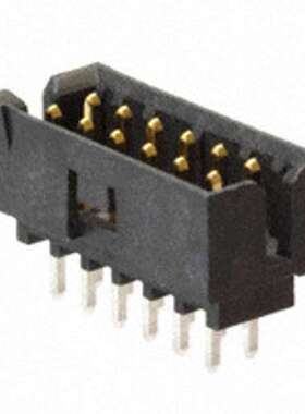 现货MOLEX/0878311241针座公插针VERT 2MM 12P T/H 原装正品