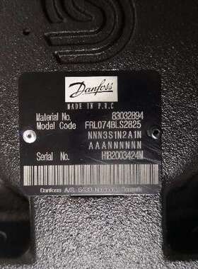 JRR060BBS3226NNN3TOR2A2NNNNNNNNNN丹佛斯Danfoss液压泵