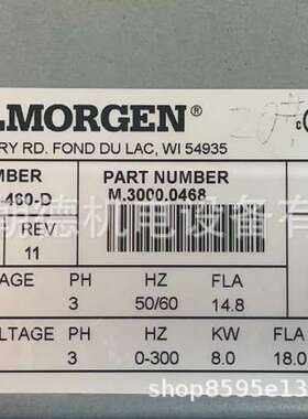 KOLLMORGEN科尔摩根驱动器S406AM-CA  00800252265 维修议价