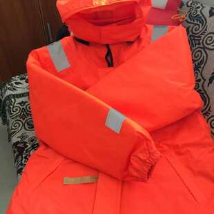 充气救生衣消防员救生衣围巾背心式手动自动气胀便携海事工作其他