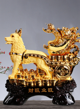 办公室旺财礼品开业前台桌面装饰