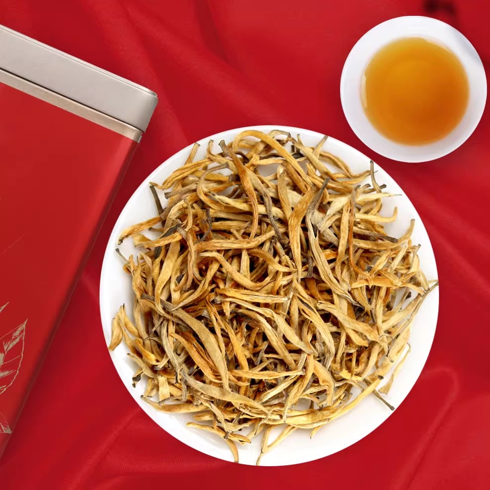 凤庆蜜香大金芽滇红茶