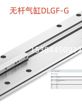 FESTO无杆气缸DLGF-G-20-25-32-40/100-150-300-400-500-600-PPSA