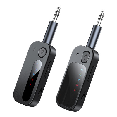 一拖二蓝牙5.4发射器音频接收器