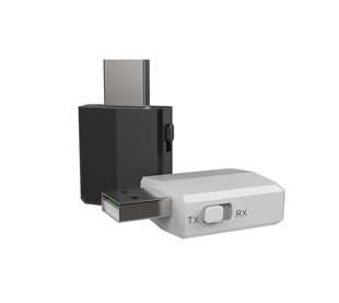 蓝牙发射器5.0aptx无线音频适配器接收器 机电脑USB即插即用 台式