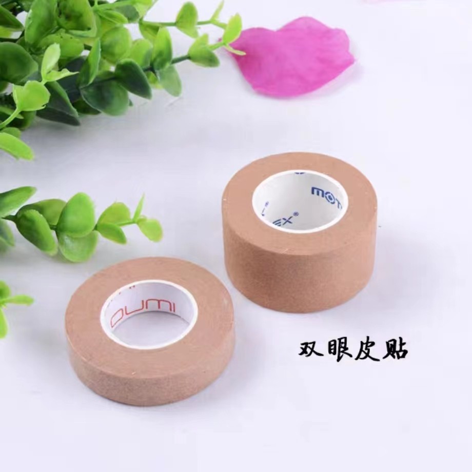 肉色自然双眼皮贴美目贴京剧戏曲女化妆胶吊眉带勒头透明提眉胶带