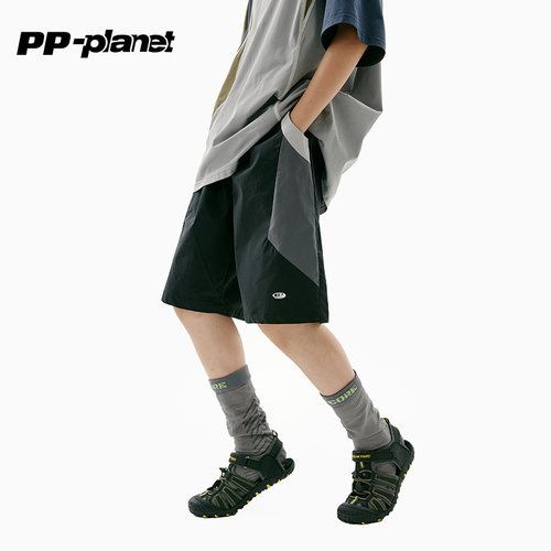 PP星球男童中大童弹力轻薄五分裤