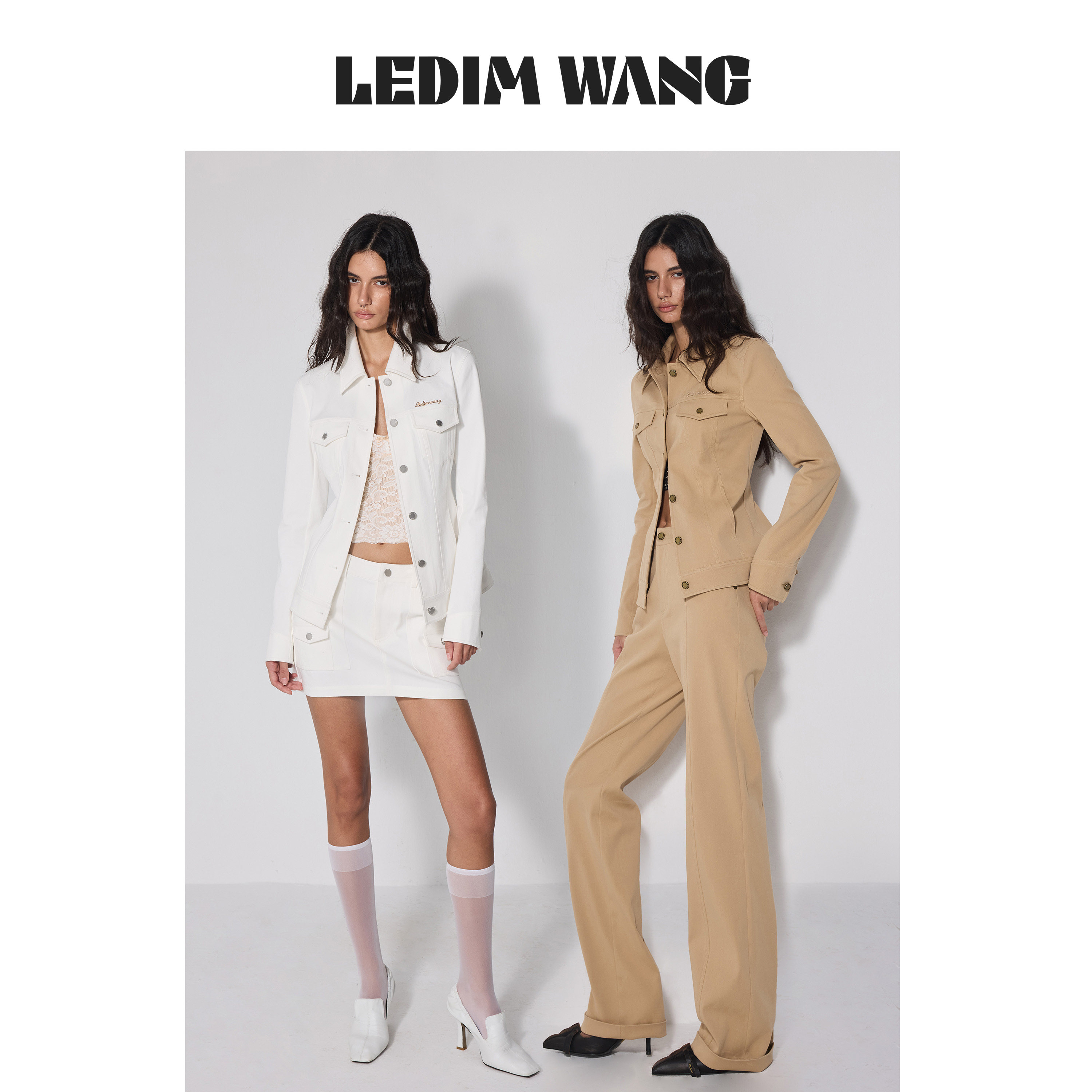 LEDIMWANG高级感工装夹克外套图片
