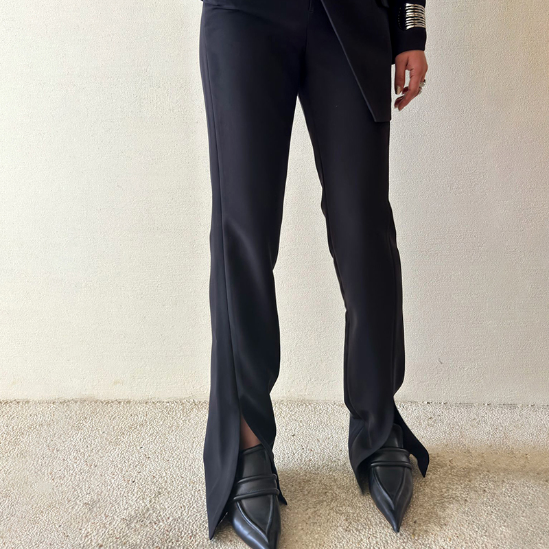 开叉LEDIMWANG西裤直筒