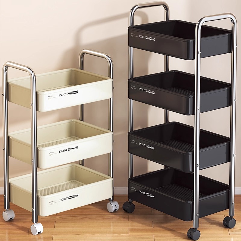 零食置物架书架卧室客厅多功能