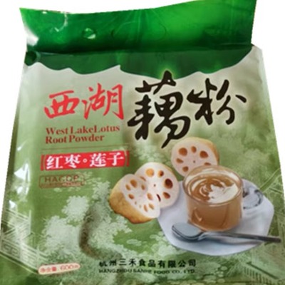 三佳正品600g*2袋即溶西湖藕粉