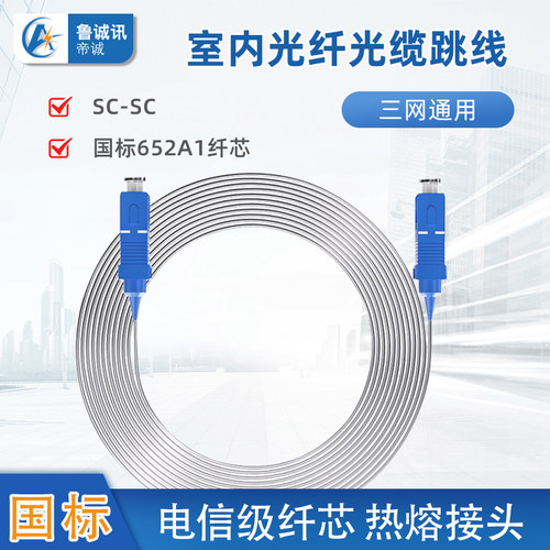 电信级SC-SC接头隐形光纤