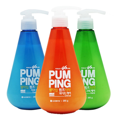 lg韩国进口液体亮白清香护齿牙膏