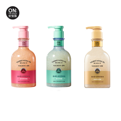 LG安宝笛蓓缦水养海盐磨砂沐浴露黑玫瑰400ml清洁舒缓滋润保湿