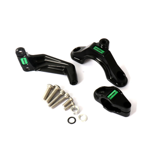 适用川崎ZX-6R改装件 钛尺方向阻尼器平衡杆 钛尺码 防止车头摇摆