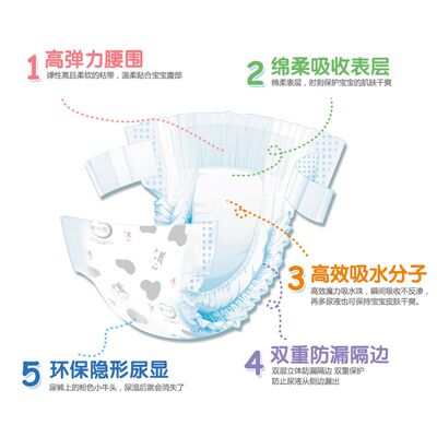 宝宝透气儿童干爽尿不湿包邮