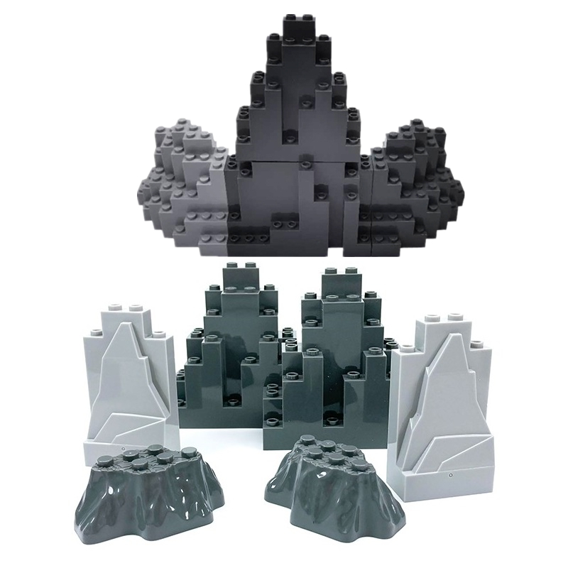 创意小颗粒假山石头墙壁造景模型