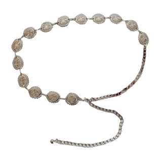 波西米亚复古金属腰链女异域民族风细腰带小众设计感链条裙子装饰