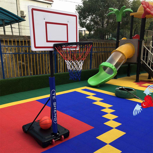幼教装备可升降可移动儿童篮球架