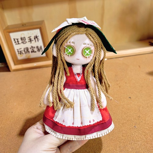 【成品定制】第五人格小女孩oc定制鬼妈妈玩偶手工人偶纽扣眼娃娃