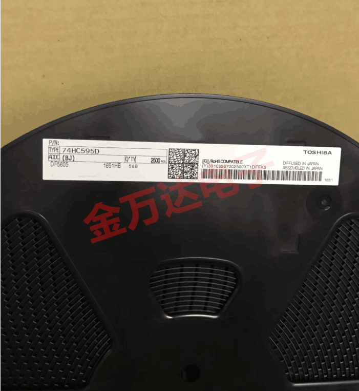 全新原装进口 74HC595D 贴片SOP16 8位串行寄存器芯片 询价下单