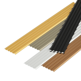 铝合金楼梯防滑条平板踏步收口条台阶大理石平面压边条止滑收边条