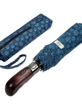 英国Balios雨伞自动折叠伞双层实木手柄男士商务高端伞贵族伞送礼