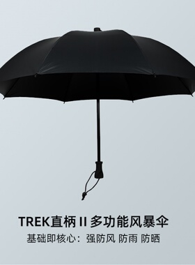 英国直柄风暴伞防紫外线防晒伞男女太阳伞长柄加固结实抗风遮阳伞