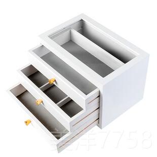 高档质大容首量饰盒戒指纳盒中国收风复古首饰收纳木盒饰品盒结婚