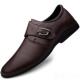 商务正装 圆头新郎式 真皮休夏季 闲英韩式 婚 透气男士 高档士新男皮鞋