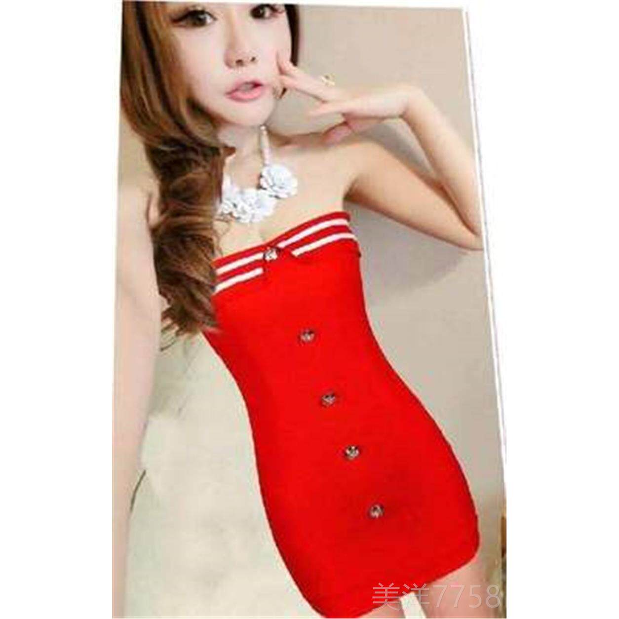 高档性感海风酒吧ktv公主表演浴服装酒店桑拿技制服足足军疗师工